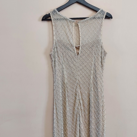 Aidan Mattox Beaded Sleeveless Gown - Picture 8 of 11